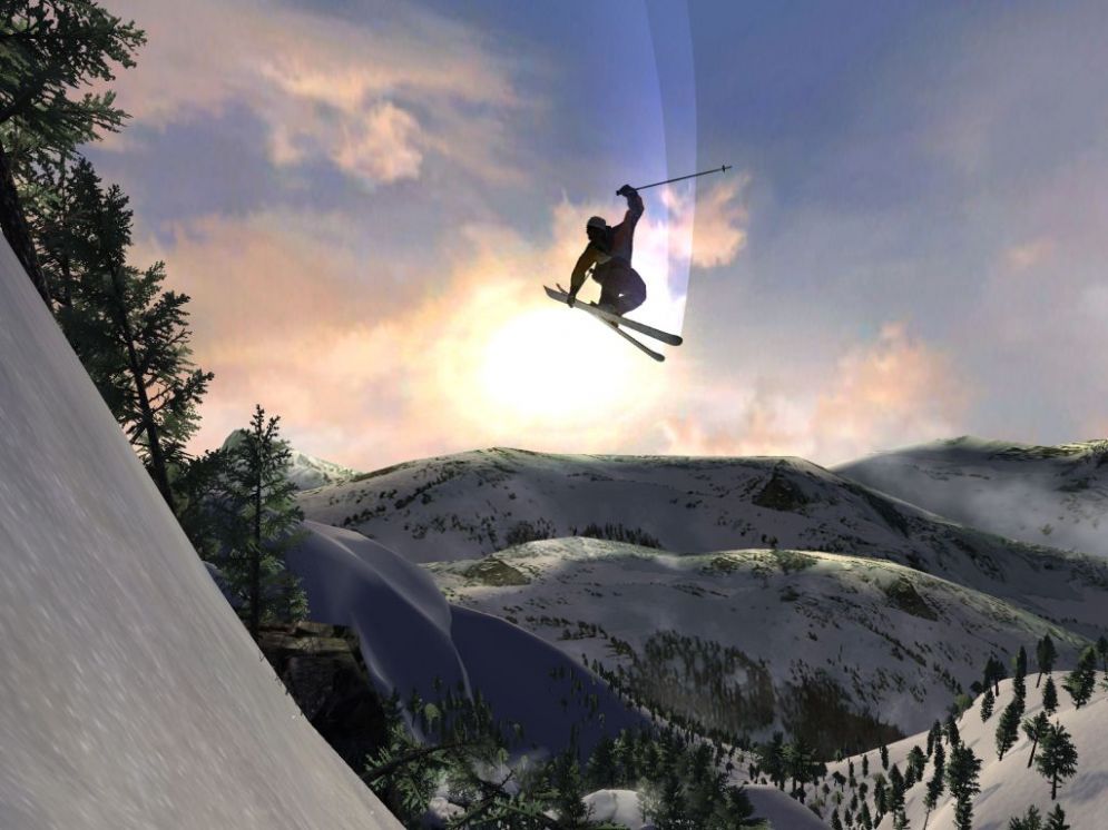 Screenshot ze hry Freak Out: Extreme Freeride - Recenze-her.cz