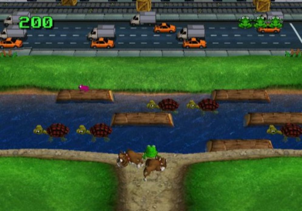 Screenshot ze hry Frogger Returns - Recenze-her.cz