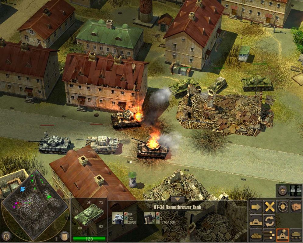 Screenshot ze hry Frontline: Fields of Thunder - Recenze-her.cz