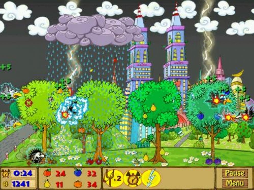 Screenshot ze hry Fruity Garden - Recenze-her.cz