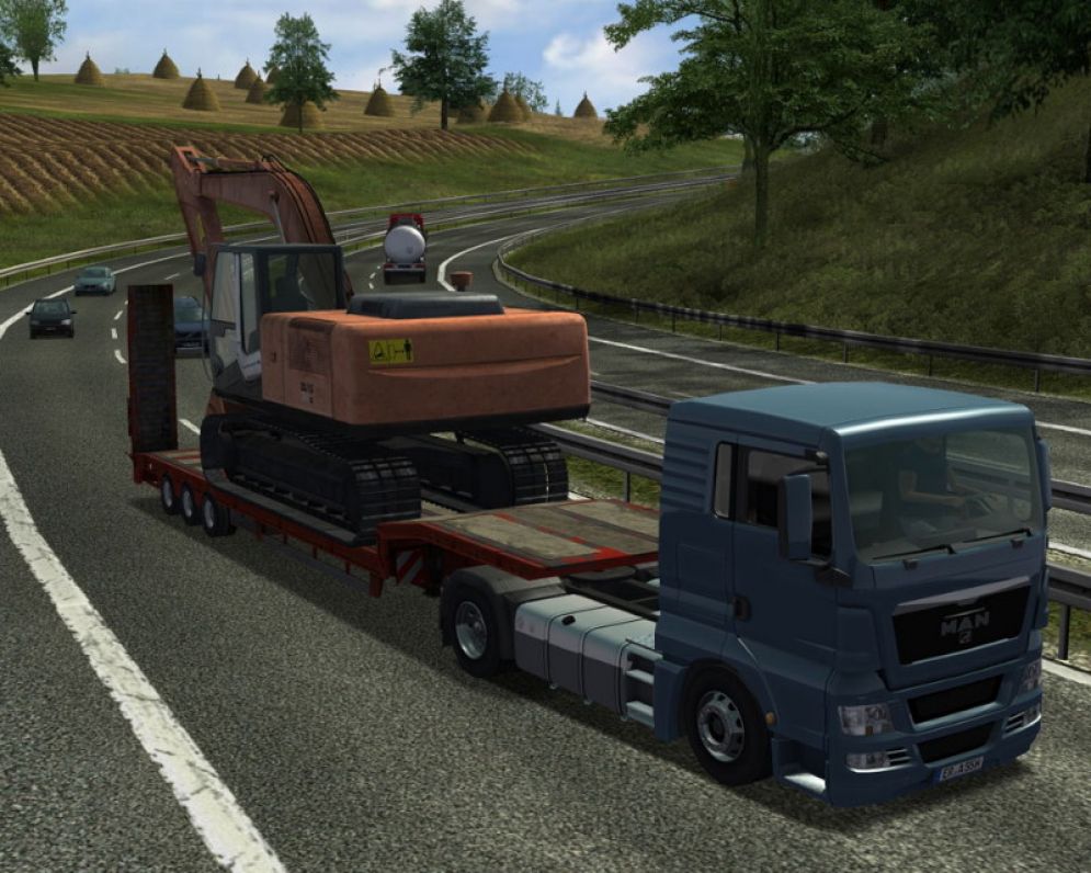 Screenshot ze hry German Truck Simulator - Recenze-her.cz