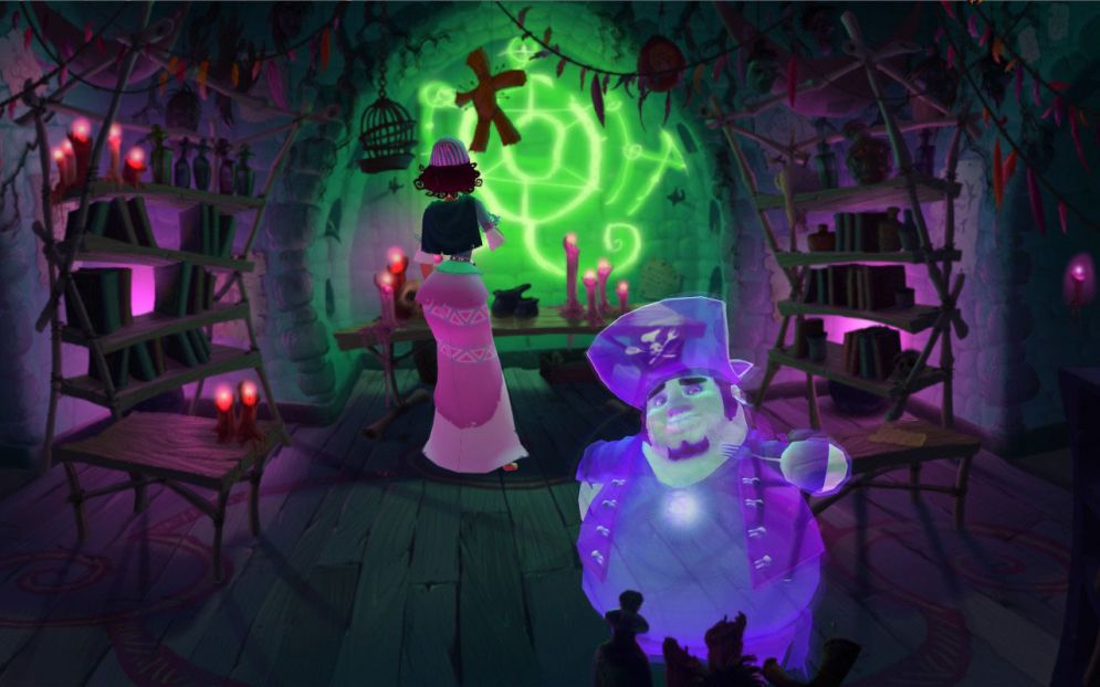 Screenshot ze hry Ghost Pirates of Vooju Island - Recenze-her.cz