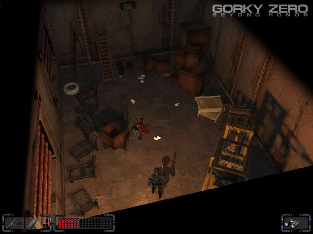 Screenshot ze hry Gorky Zero: Beyond Honor - Recenze-her.cz