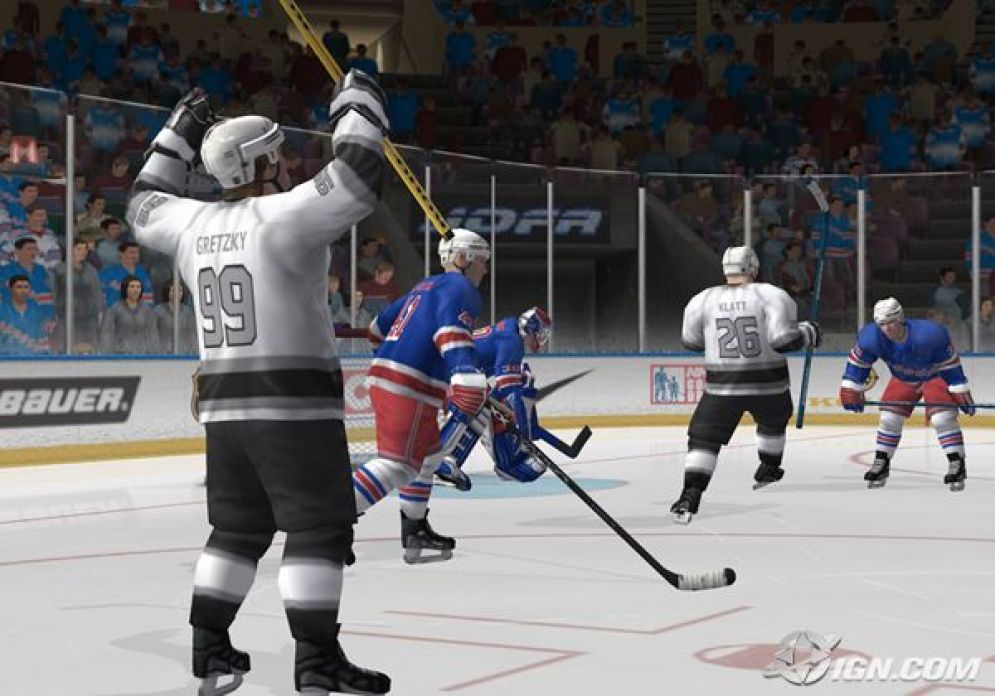 Screenshot ze hry Gretzky NHL 2005 - Recenze-her.cz