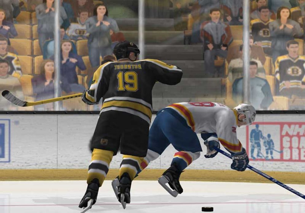 Screenshot ze hry Gretzky NHL 2005 - Recenze-her.cz