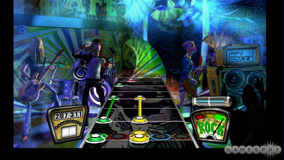 Screenshot ze hry Guitar Hero Encore: Rocks the 80s - Recenze-her.cz