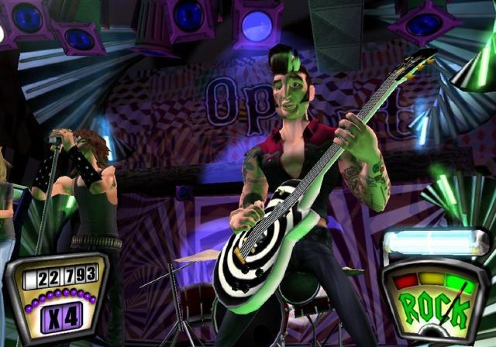 Screenshot ze hry Guitar Hero II - Recenze-her.cz