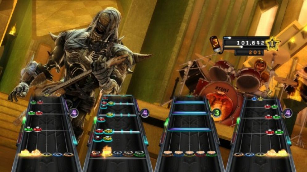 Screenshot ze hry Guitar Hero: Warriors of Rock - Recenze-her.cz