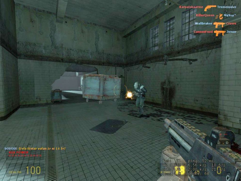 Screenshot ze hry Half-Life 2: Deathmatch - Recenze-her.cz