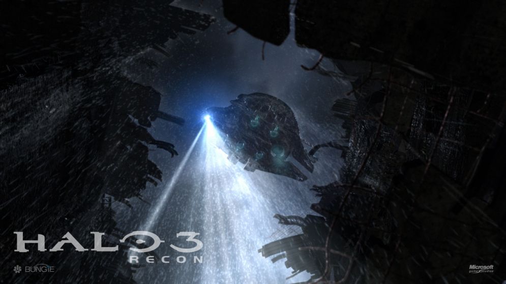 Screenshot ze hry Halo 3: ODST (Recon) - Recenze-her.cz