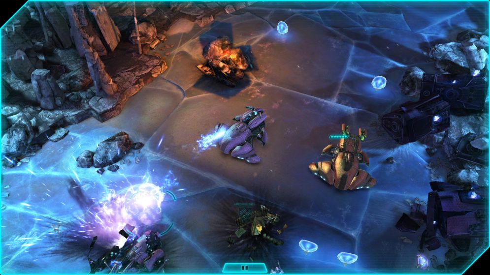 Screenshot ze hry Halo: Spartan Assault - Recenze-her.cz