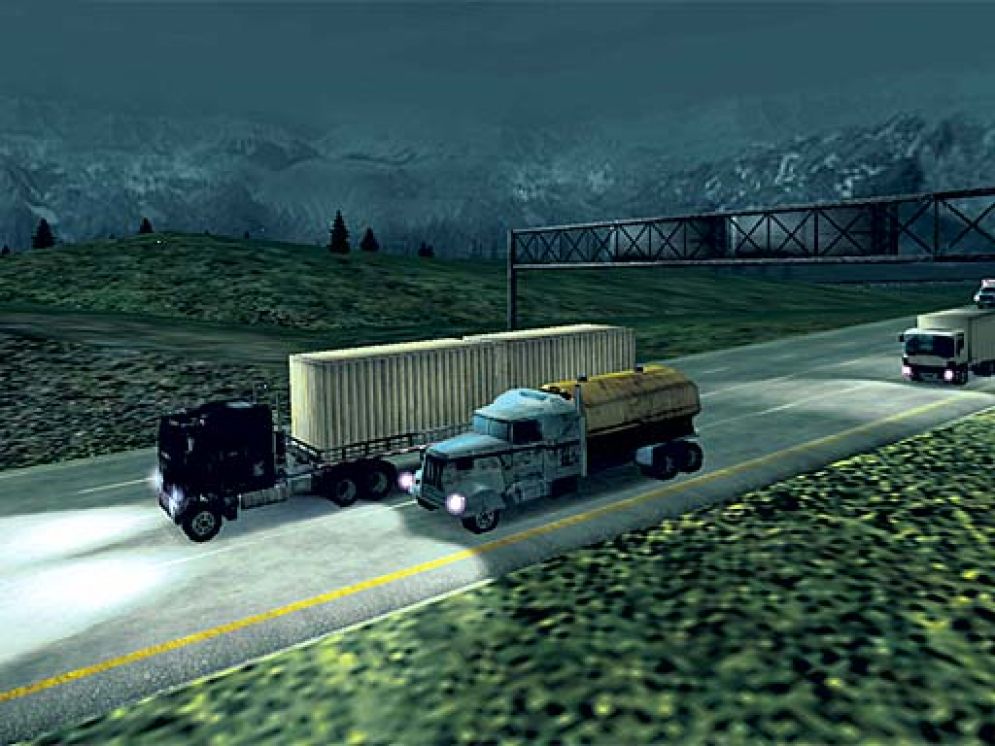 Screenshot ze hry Hard Truck: 18 Wheels of Steel - Recenze-her.cz