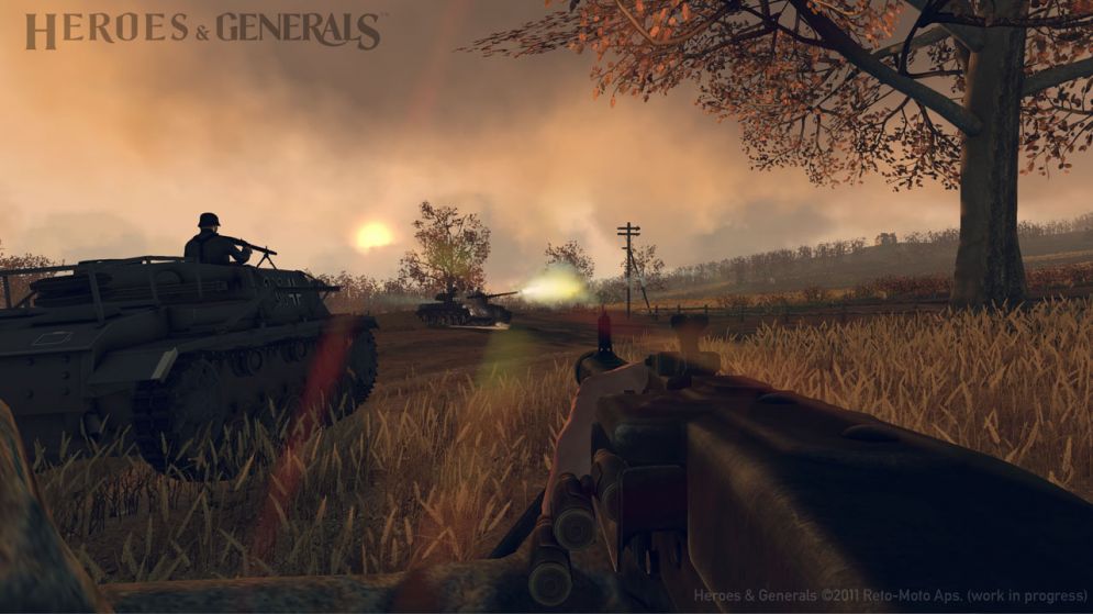 Screenshot ze hry Heroes & Generals - Recenze-her.cz