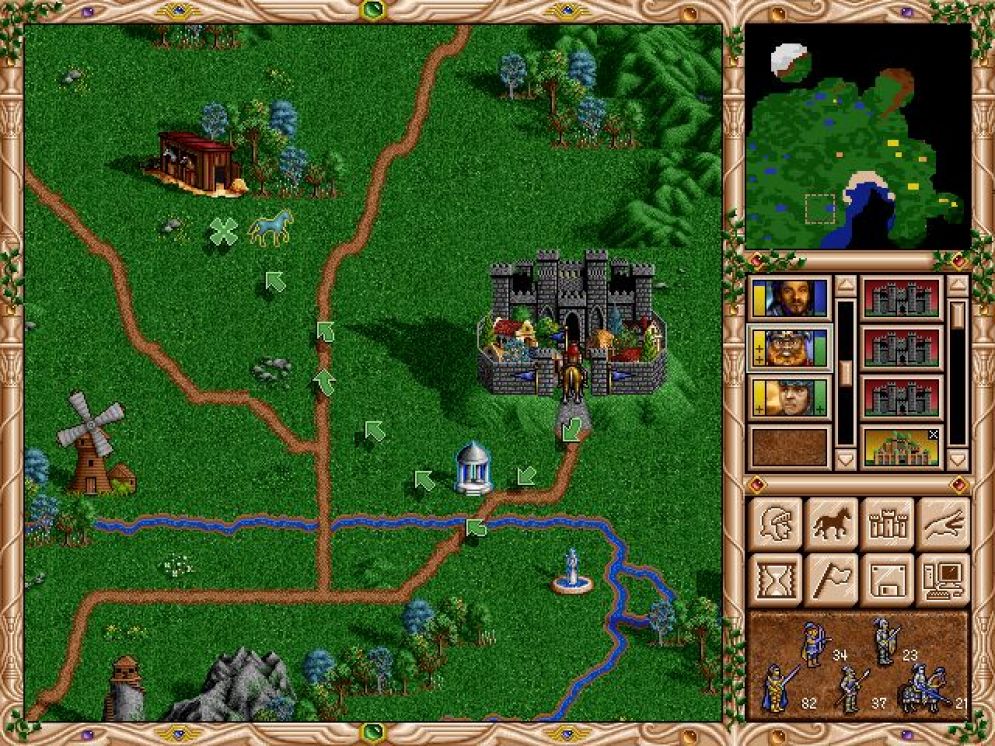 Screenshot ze hry Heroes of Might and Magic 2: Price of Loyalty - Recenze-her.cz