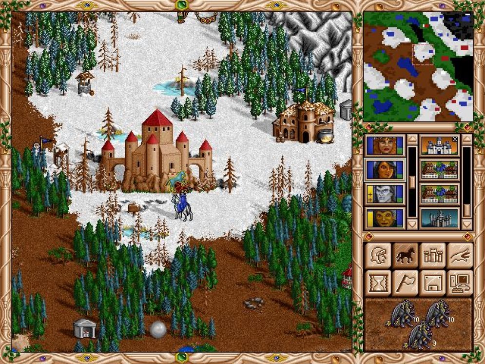 Screenshot ze hry Heroes of Might and Magic 2: Succession Wars - Recenze-her.cz