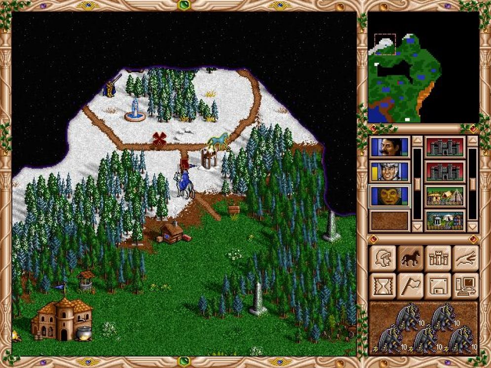 Screenshot ze hry Heroes of Might and Magic 2: Succession Wars - Recenze-her.cz