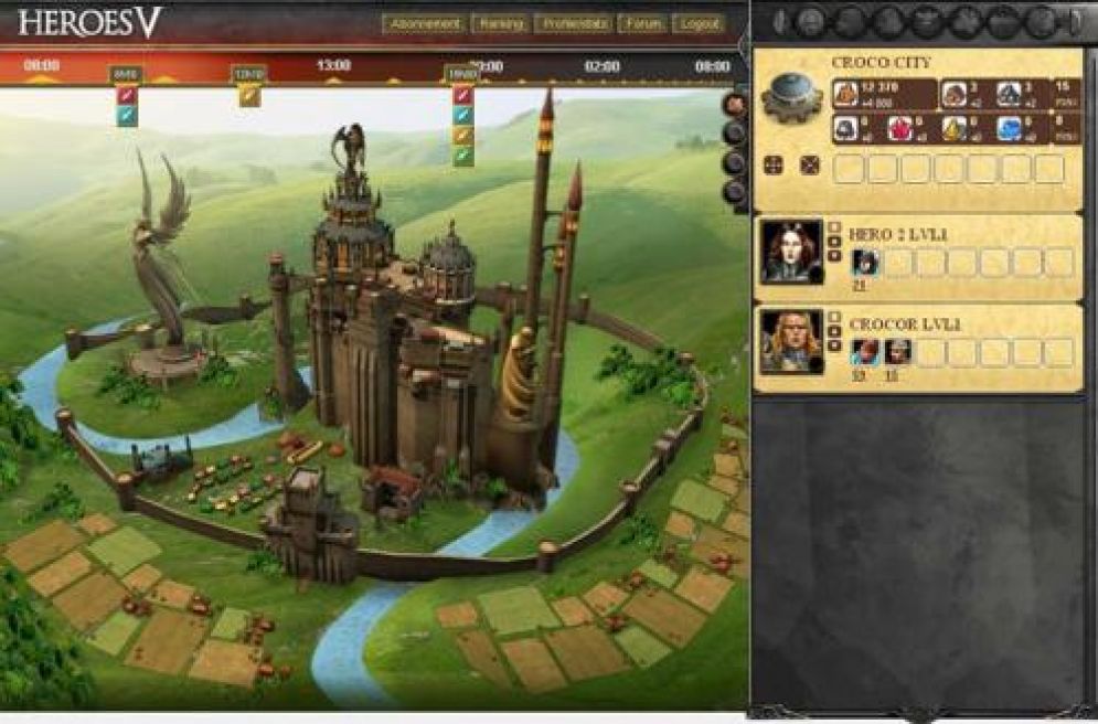 Screenshot ze hry Heroes of Might and Magic Kingdoms - Recenze-her.cz