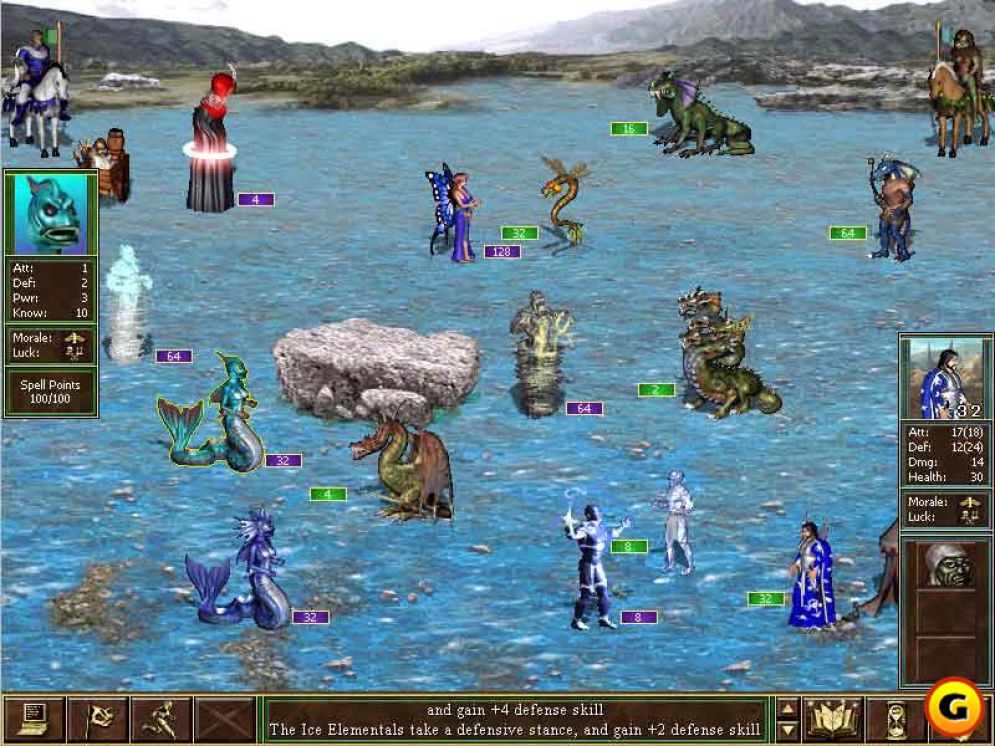 Screenshot ze hry Heroes of Might & Magic III - Recenze-her.cz