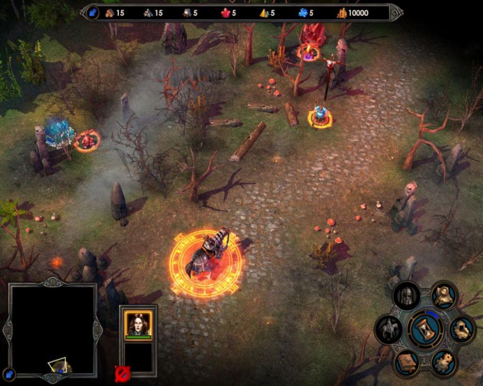 Screenshot ze hry Heroes of Might & Magic V: Hammers of Fate - Recenze-her.cz