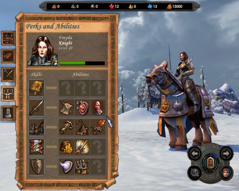 Screenshot ze hry Heroes of Might & Magic V: Hammers of Fate - Recenze-her.cz