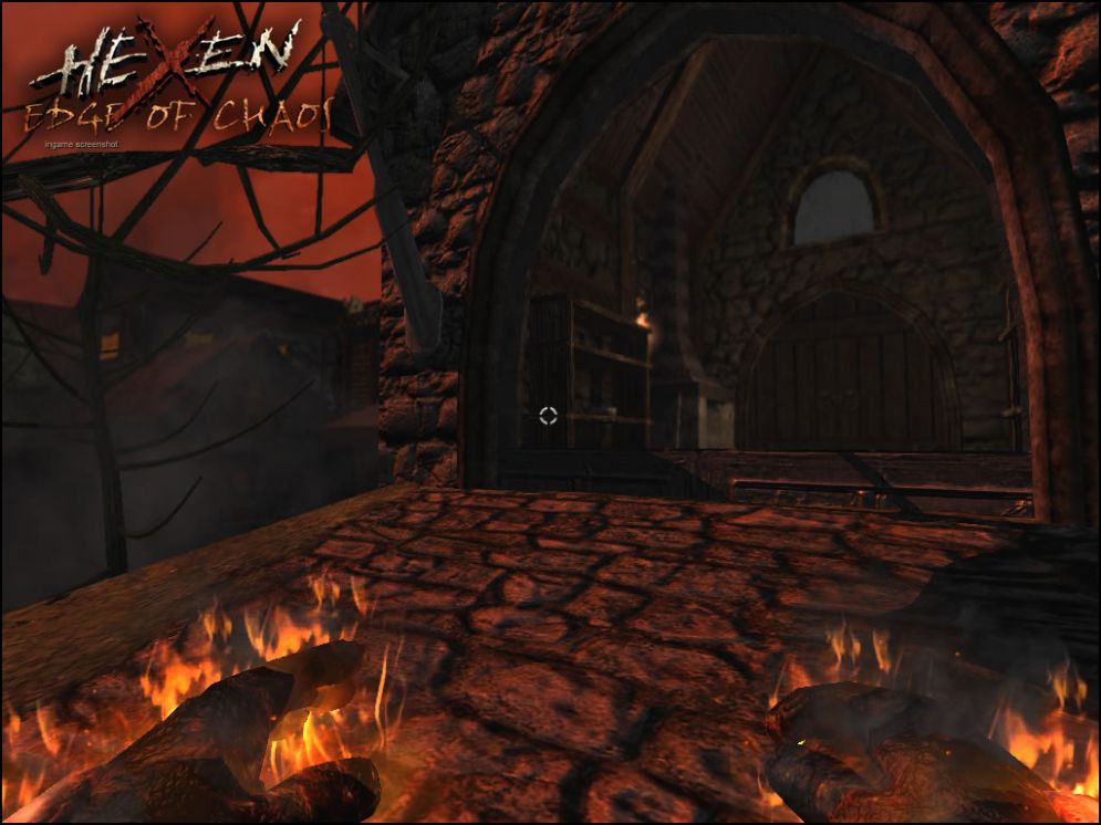 Screenshot ze hry Hexen: Edge of Chaos - Recenze-her.cz