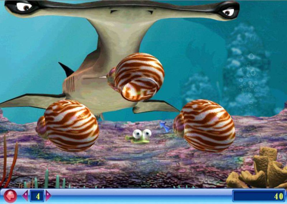 Screenshot ze hry Walt Disney: Hled se Nemo - Recenze-her.cz