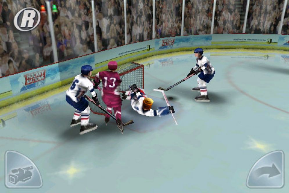 Screenshot ze hry Hockey Nations 2010 - Recenze-her.cz