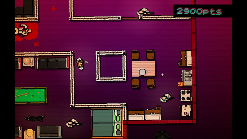 Screenshot ze hry Hotline Miami - Recenze-her.cz