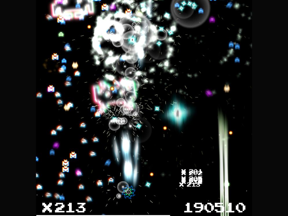 Screenshot ze hry Hyperspace Invaders Zero - Recenze-her.cz