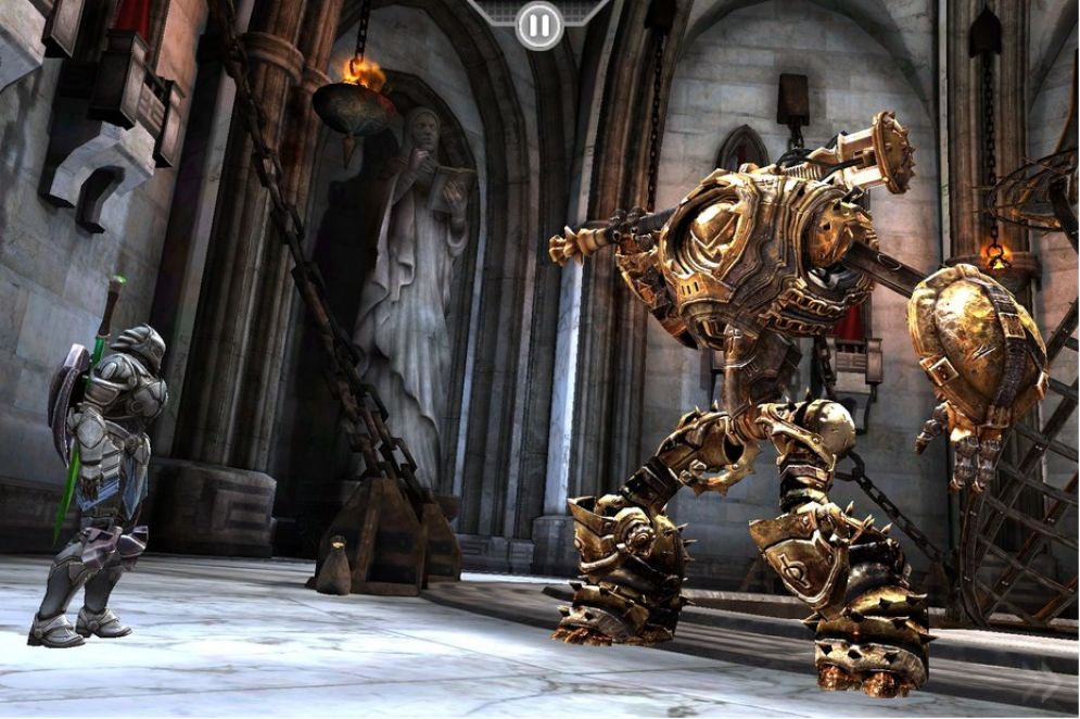 Screenshot ze hry Infinity Blade - Recenze-her.cz