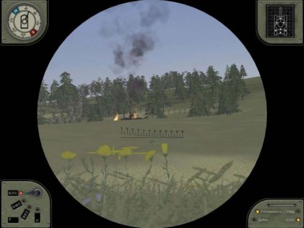 Screenshot ze hry Iron Warriors: T-72 Tank Command - Recenze-her.cz