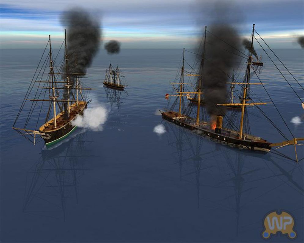 Screenshot ze hry Ironclads: Schleswig War 1864 - Recenze-her.cz