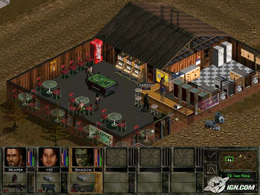 Screenshot ze hry Jagged Alliance 2: Unfinished Business - Recenze-her.cz