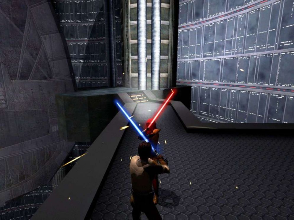 Screenshot ze hry Jedi Knight II: Jedi Outcast - Recenze-her.cz