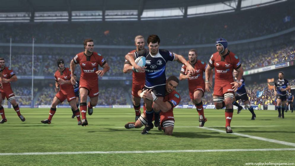 Screenshot ze hry Jonah Lomu Rugby Challenge - Recenze-her.cz