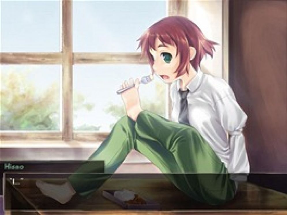 Screenshot ze hry Katawa Shoujo - Recenze-her.cz