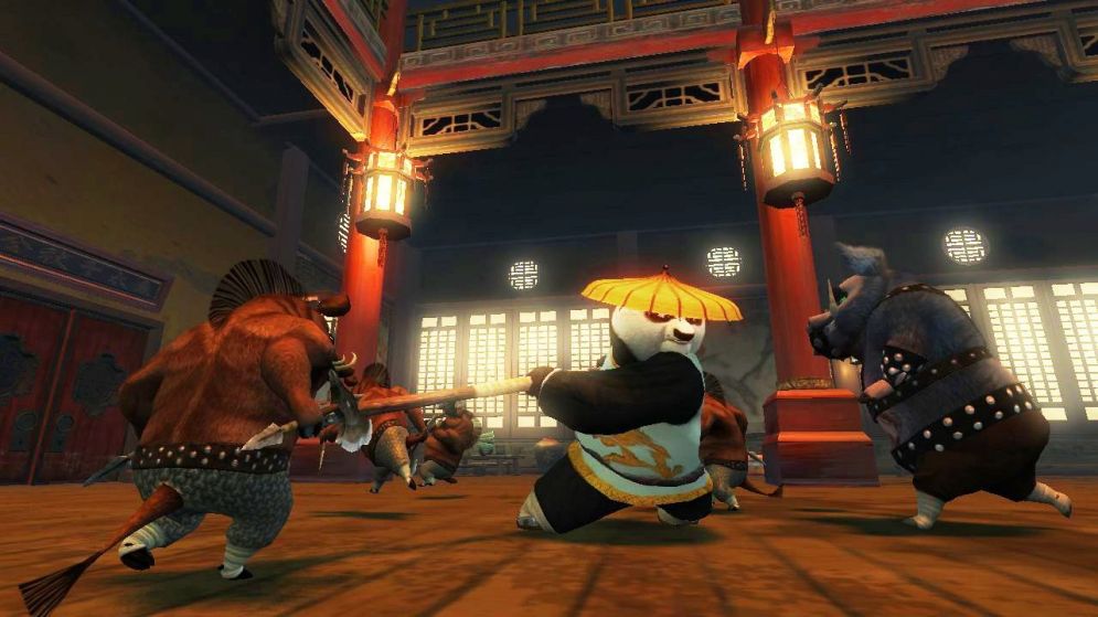 Screenshot ze hry Kung Fu Panda - Recenze-her.cz