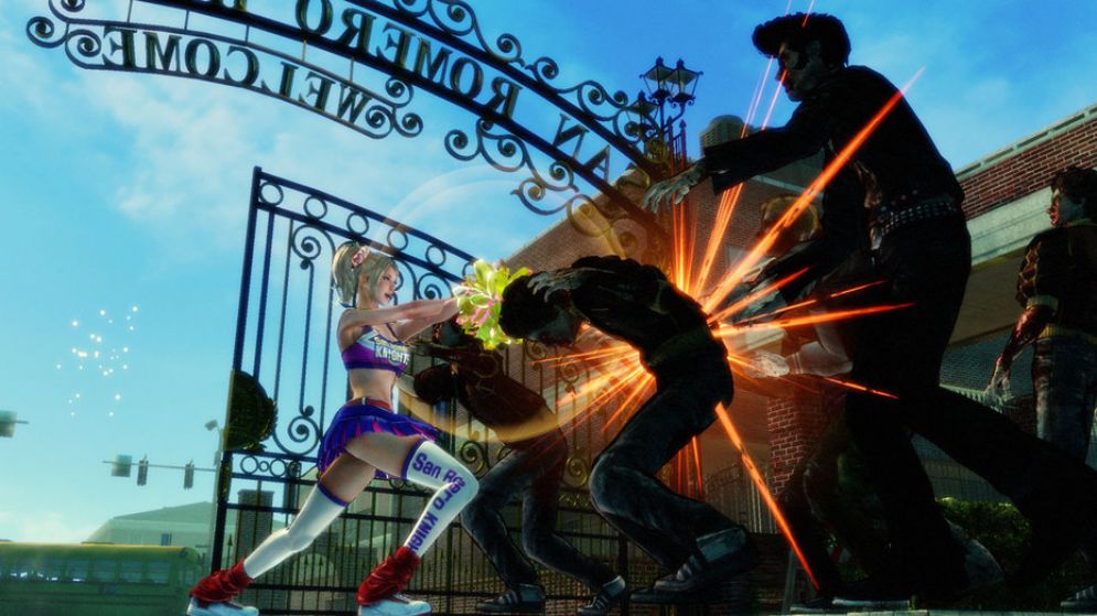 Screenshot ze hry Lollipop Chainsaw - Recenze-her.cz