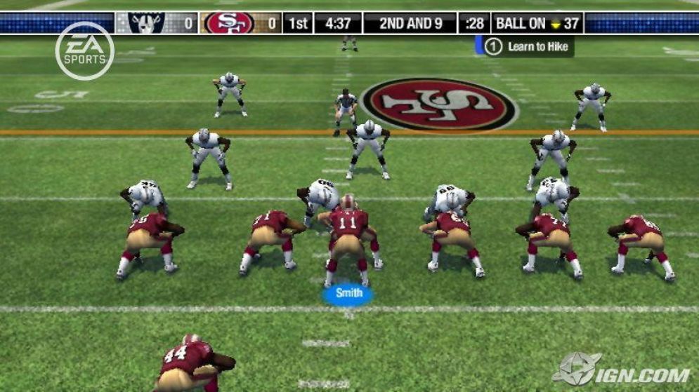 Screenshot ze hry Madden NFL 08 - Recenze-her.cz