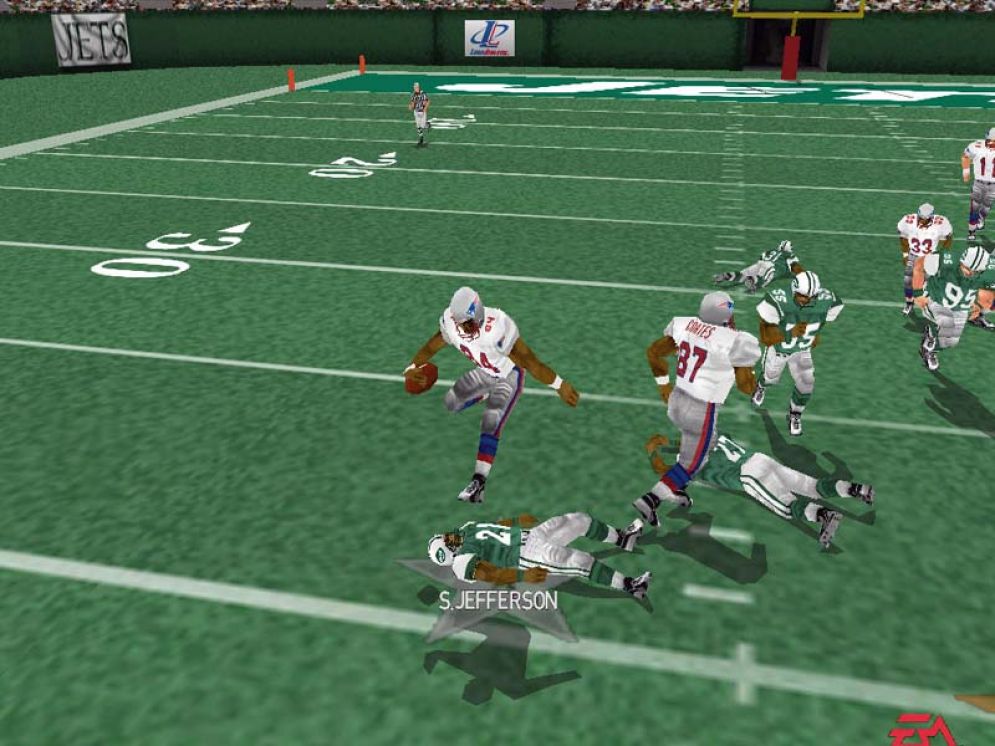 Screenshot ze hry Madden NFL 2000 - Recenze-her.cz