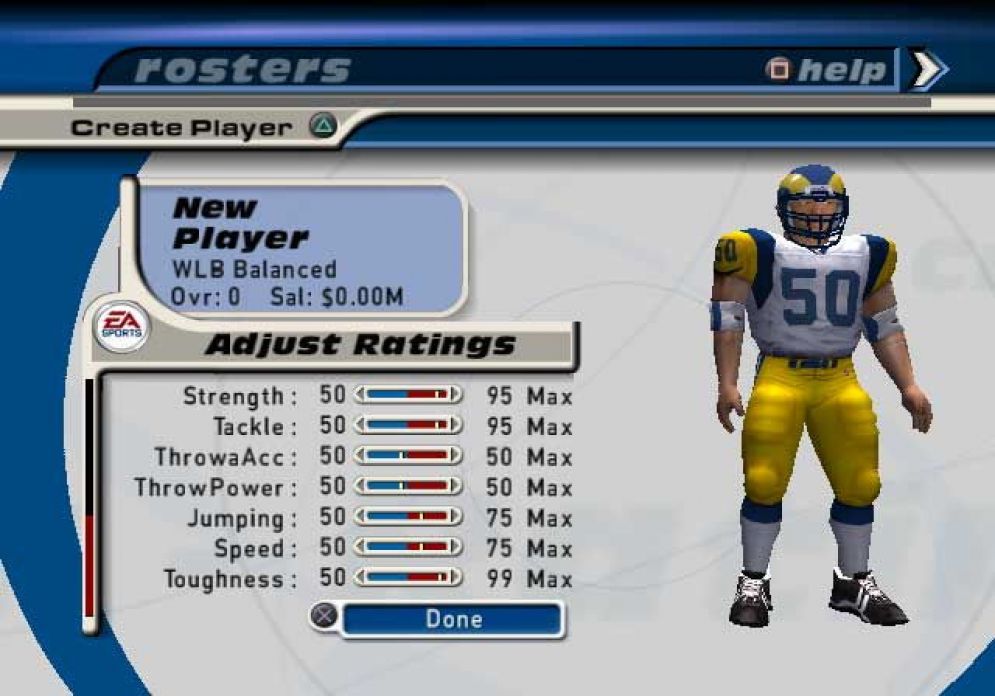 Screenshot ze hry Madden NFL 2001 - Recenze-her.cz