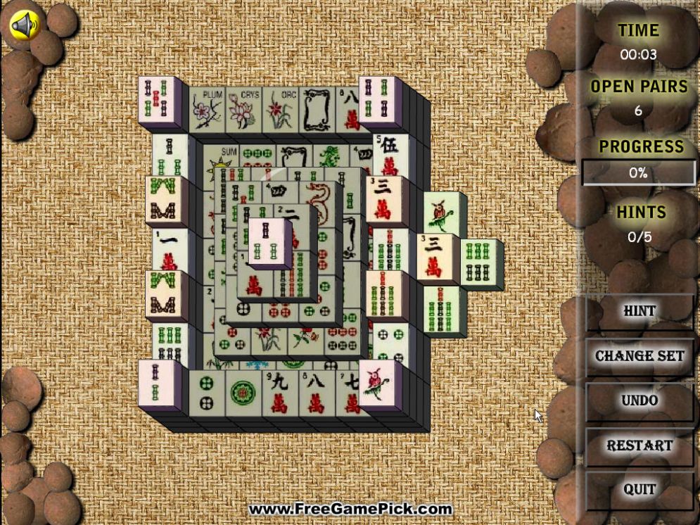 Screenshot ze hry Mahjong City - Recenze-her.cz