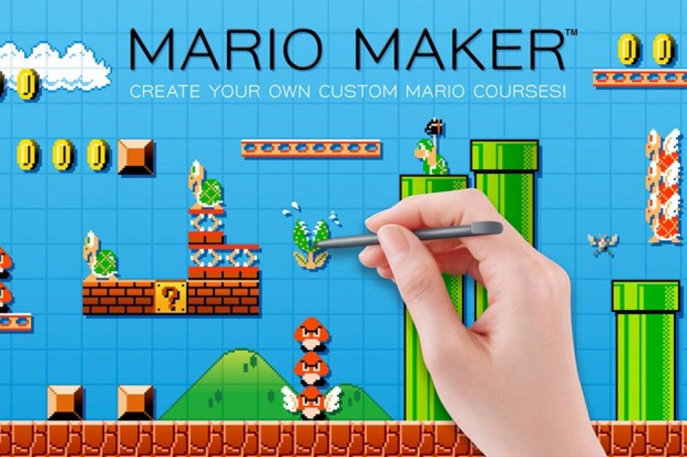 Screenshot ze hry Mario Maker - Recenze-her.cz