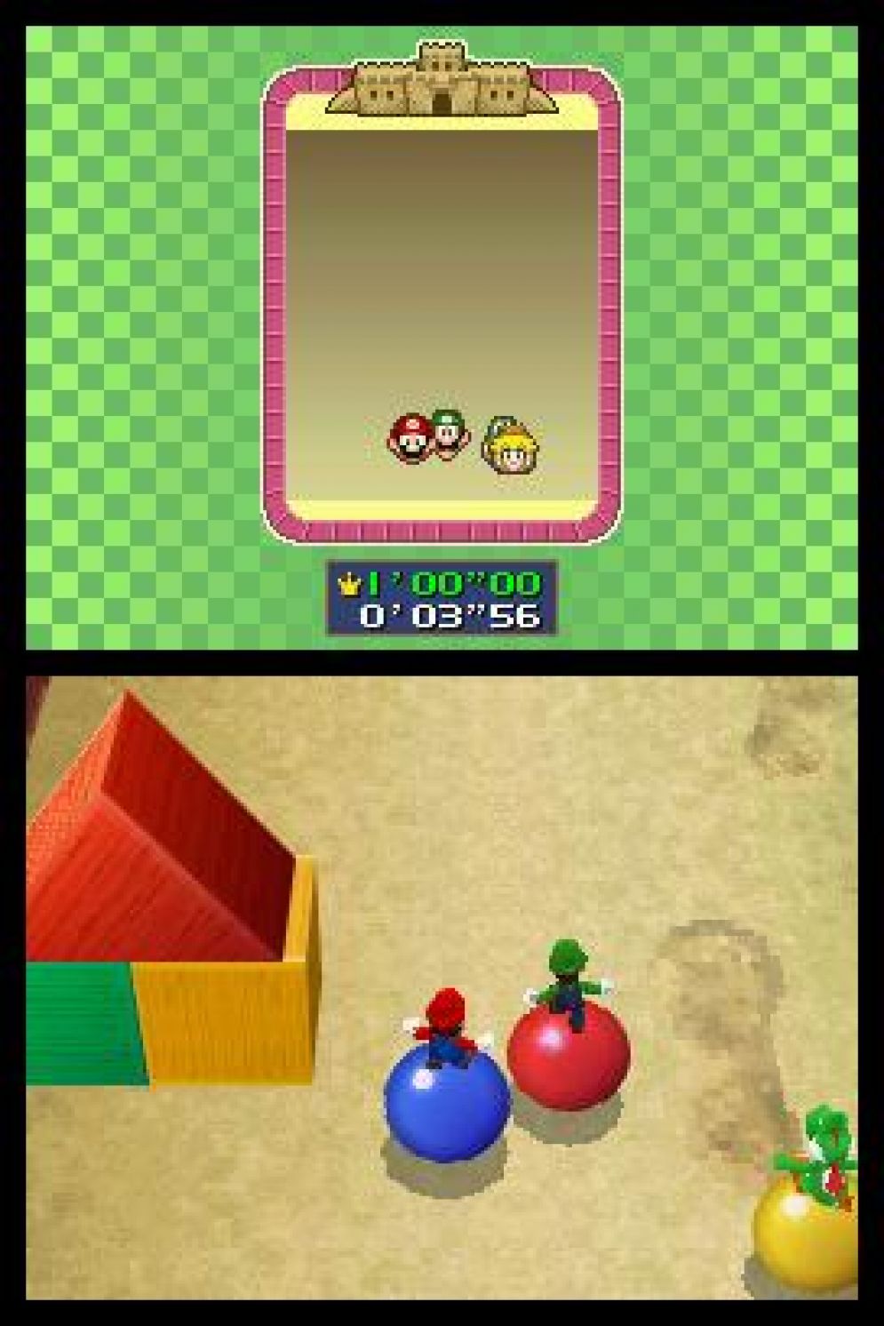 Screenshot ze hry Mario Party DS - Recenze-her.cz