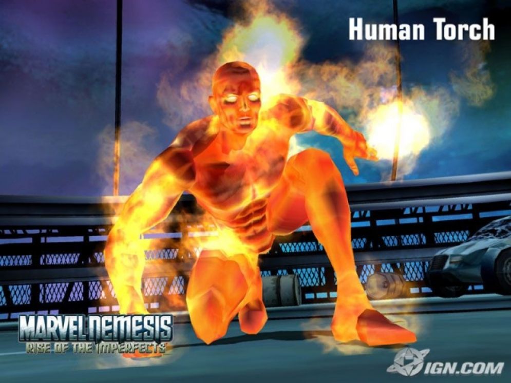 Screenshot ze hry Marvel Nemesis : Rise of the Imperfects  - Recenze-her.cz