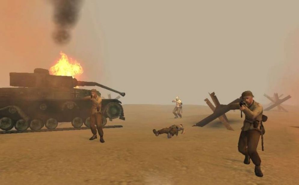 Screenshot ze hry Medal of Honor: Allied Assault: BreakThrough - Recenze-her.cz