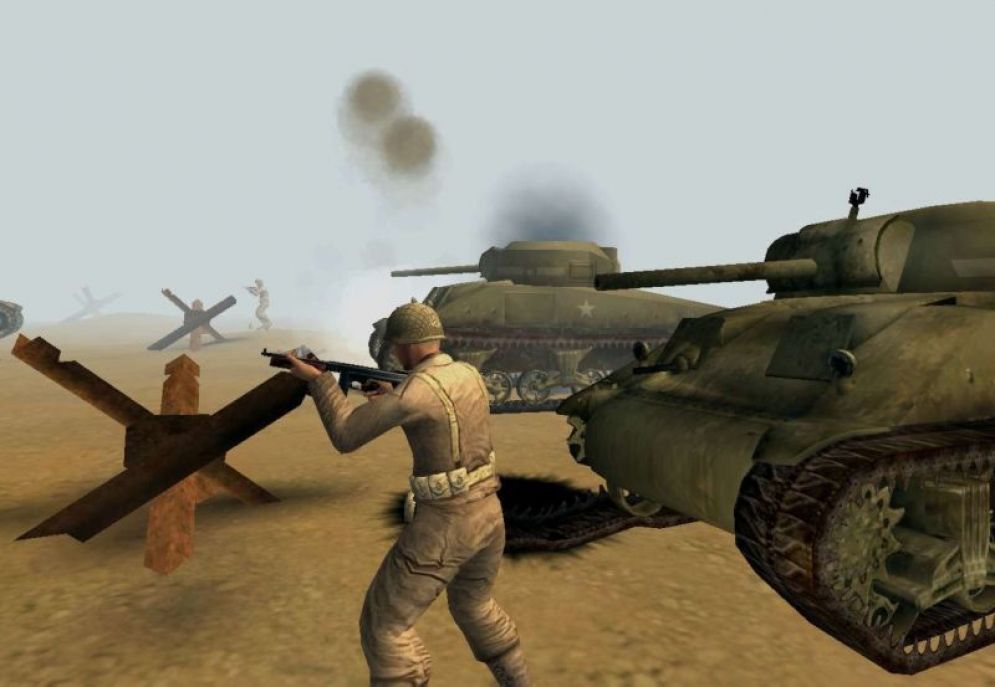 Screenshot ze hry Medal of Honor: Allied Assault: BreakThrough - Recenze-her.cz