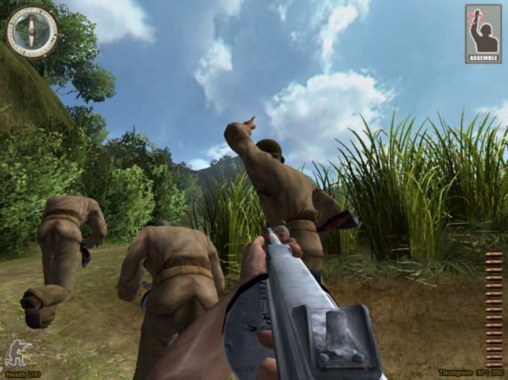 Screenshot ze hry Medal of Honor: Pacific Assault - Recenze-her.cz