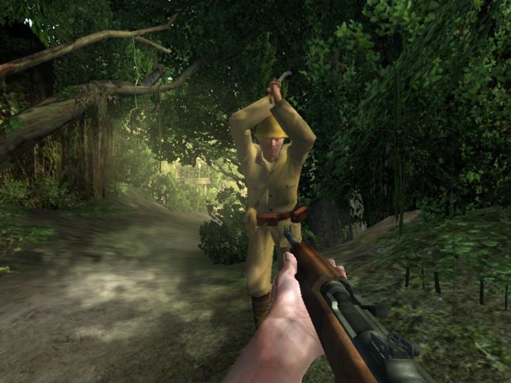 Screenshot ze hry Medal of Honor: Pacific Assault - Recenze-her.cz