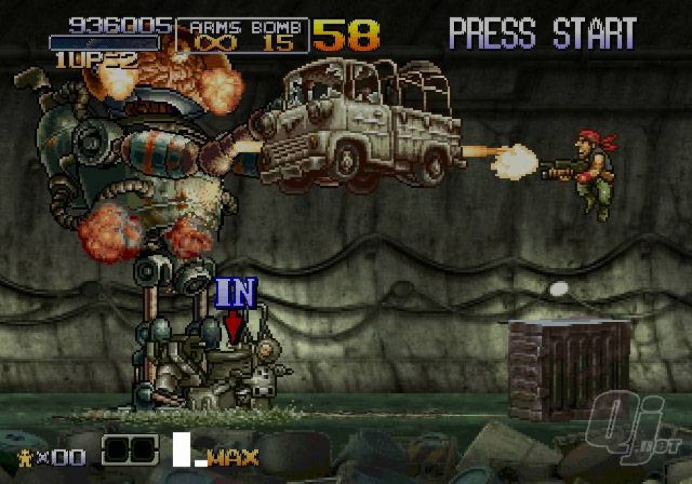 Screenshot ze hry Metal Slug 6 - Recenze-her.cz